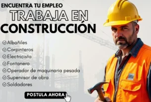 🏗️ Convocatoria Laboral Construcción