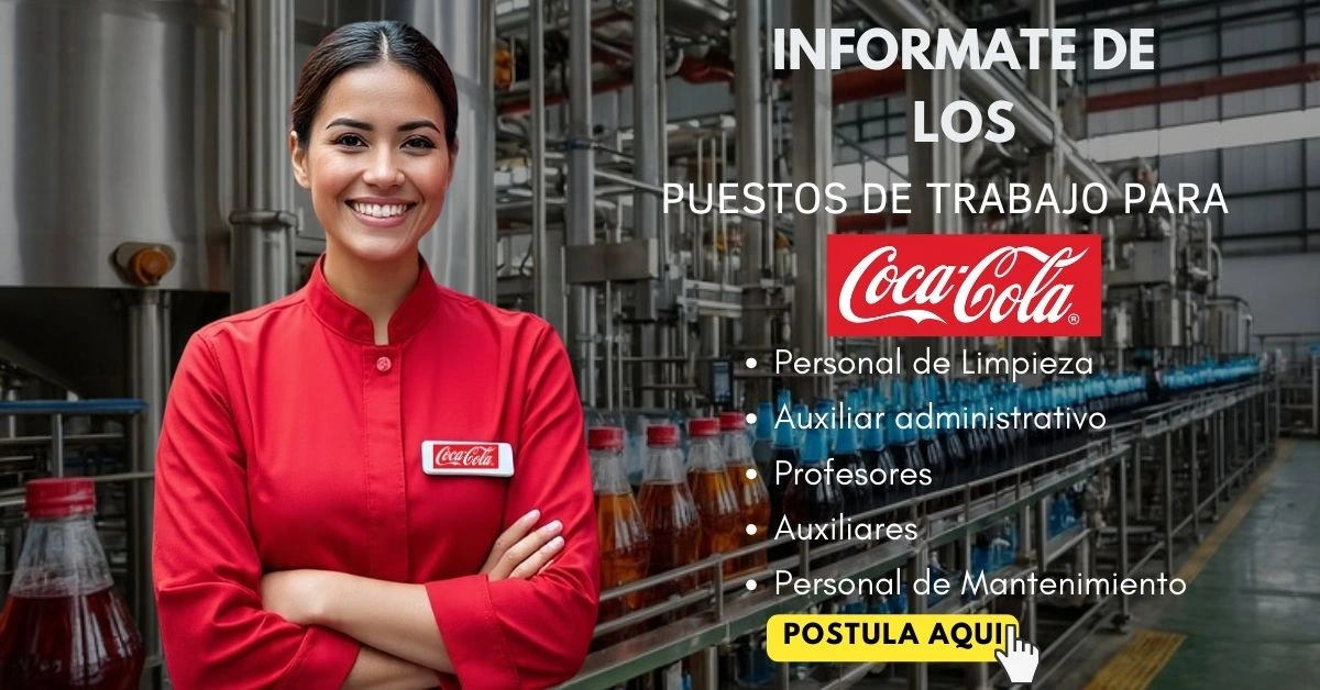 🥤Oportunidades de Empleo en Coca-Cola