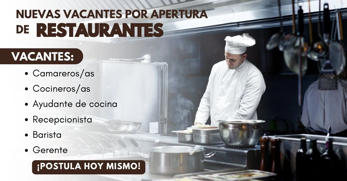 🍴Empleo en Restaurantes